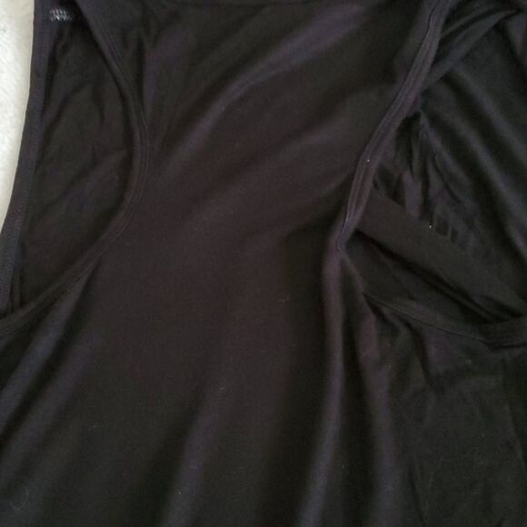 BANANA REPUBLIC black open front tank - Picture 4 of 5